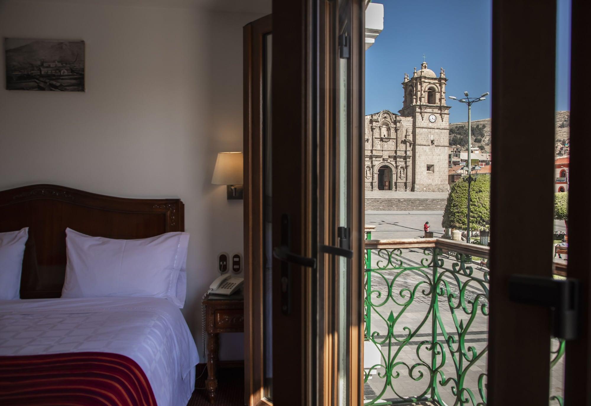 Hotel Hacienda Plaza De Armas Puno Luaran gambar