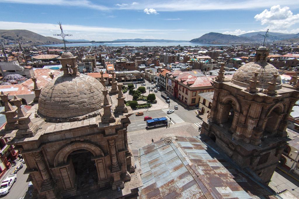 Hotel Hacienda Plaza De Armas Puno Luaran gambar