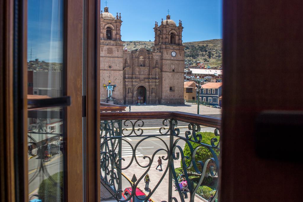 Hotel Hacienda Plaza De Armas Puno Luaran gambar