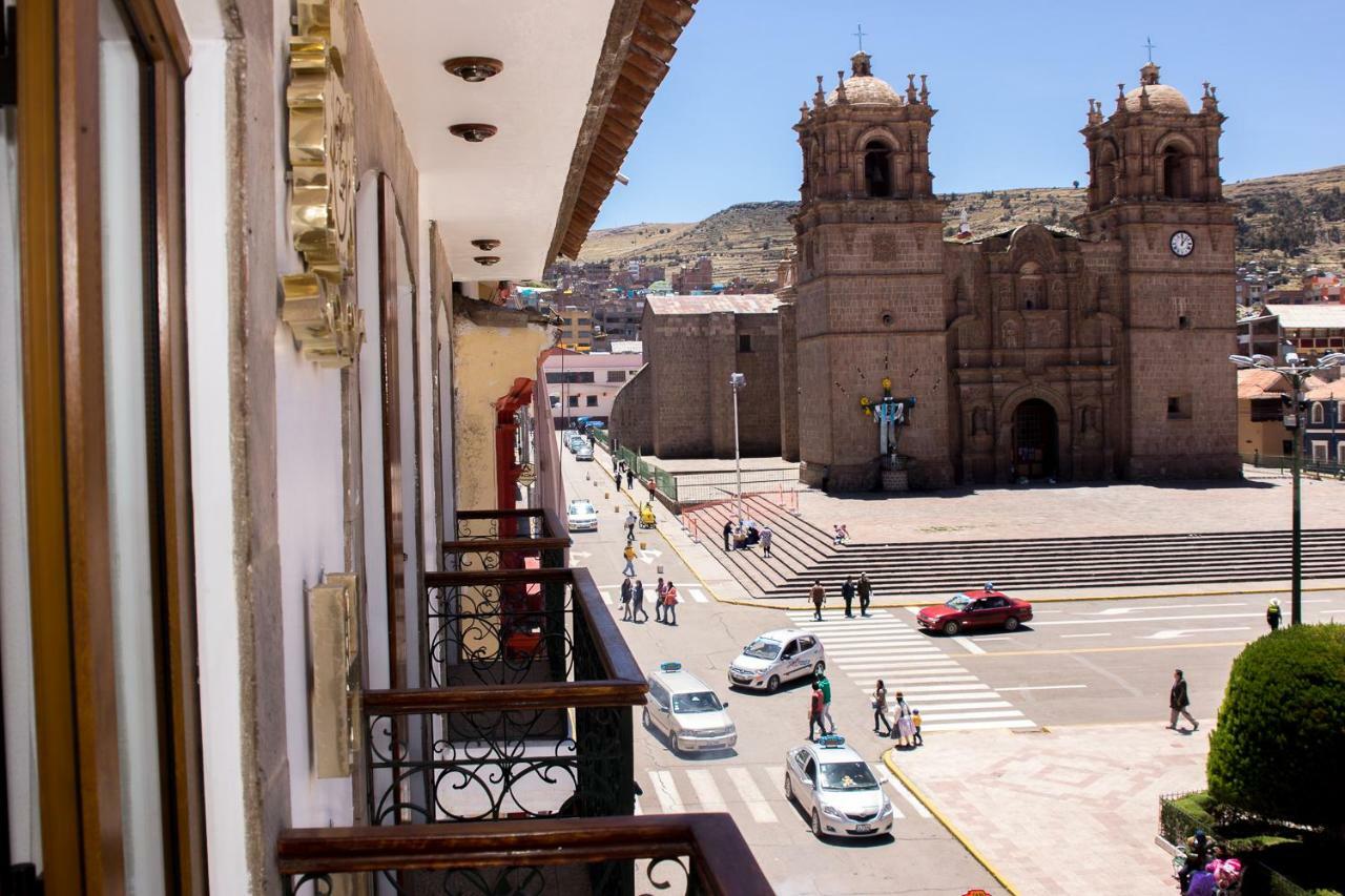 Hotel Hacienda Plaza De Armas Puno Luaran gambar